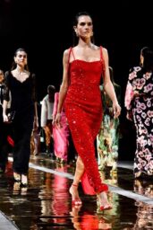 Alessandra Ambrosio Stars in Marc Cain Fashion Show in Berlin