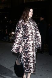 Alexandra Daddario Stuns at Tory Burch NYFW
