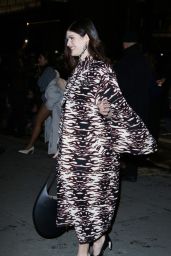 Alexandra Daddario Stuns at Tory Burch NYFW