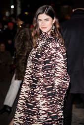 Alexandra Daddario Stuns at Tory Burch NYFW