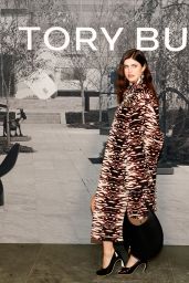 Alexandra Daddario Stuns at Tory Burch NYFW