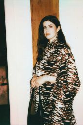 Alexandra Daddario Stuns in Timeless Winter Layers