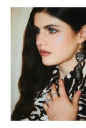 Alexandra Daddario Stuns in Timeless Winter Layers