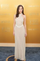 Alycia Debnam-Carey’s Dior Gown Steals the Show at SAG Awards 2025