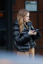 Anna Kendrick Spotted Leaving Hotel in NYC, 02.04.2025