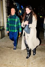 Anne Hathaway and Adam Shulman at Paul McCartney