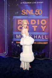 Anya Taylor-Joy Stuns in Ethereal White at SNL50