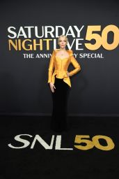 Anya Taylor-Joy Stuns in Vintage Mugler at SNL50