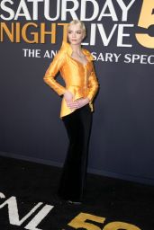 Anya Taylor-Joy Stuns in Vintage Mugler at SNL50