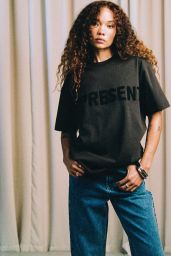 Ashley Moore at Represent Woman Collection Launch February 2025