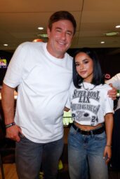 Becky G at Super Bowl LIX Raising Cane s - 02 09 2025