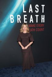 Brec Bassinger at "Last Breath" N.Y. Premiere