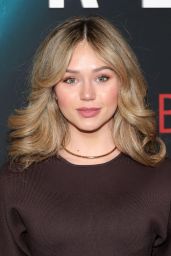 Brec Bassinger at "Last Breath" N.Y. Premiere