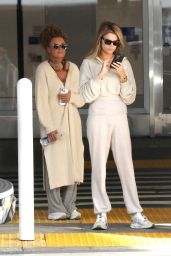 Brooks Nader Flashes Huge Diamond Ring at LAX Airport