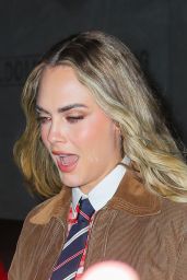 Cara Delevingne Leaves Thom Browne Fashion Show - 02.11.2025