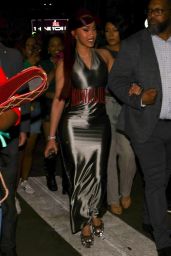Cardi B Exits Caesars Superdome in New Orleans