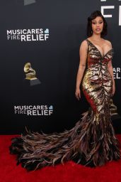 Cardi B Stuns at 67th Annual Grammy Awards Arrivals in Los Angeles
