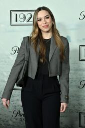 Carly King Attends 1923 Premiere in LA
