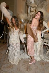 Charlotte Lawrence Attends LoveShackFancy AW25 Presentation in NYC