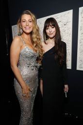 Dakota Johnson’s Gucci Gown Steals the Show at SNL 50