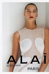 Daria Werbowy for Maison Alaïa by Tyrone Le Bon January 2025