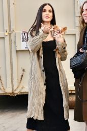 Demi Moore Steps Out with Dog Pilaf in Santa Barbara - 02.09.2025