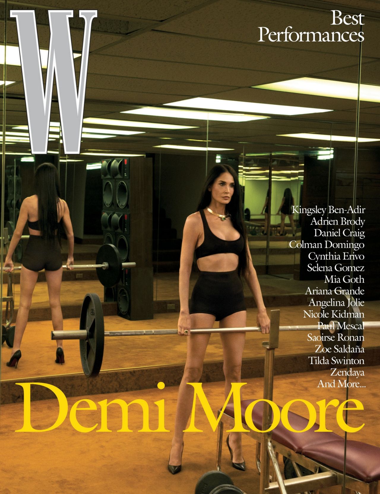 Demi Moore Stuns in W Magazine’s Best Performances Issue January 2025