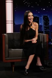 Demi Moore Talks Life & Career on Jimmy Kimmel Live 02.04.2025