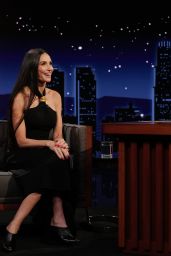 Demi Moore Talks Life & Career on Jimmy Kimmel Live 02.04.2025