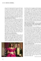 Deva Cassel’s Grazia Italia Cover Pops - 02.20.2025
