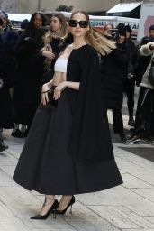 Dove Cameron Arrive at Carolina Herrera 2025 Show