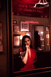 Eiza Gonzalez Stars at Hourglass Cosmetics NYFW Launch 02.05.2025 