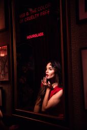 Eiza Gonzalez Stars at Hourglass Cosmetics NYFW Launch 02.05.2025 