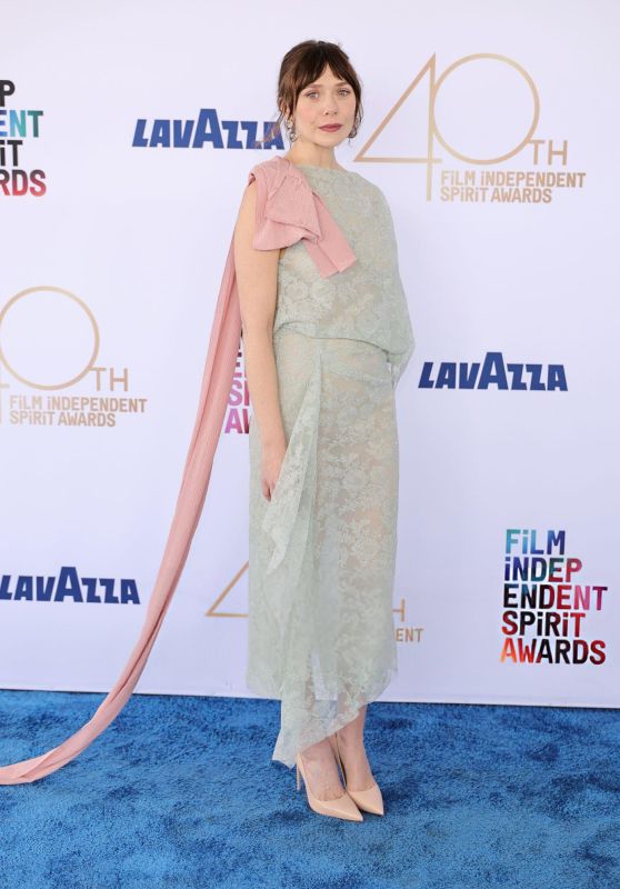 Elizabeth Olsen at the 2025 Film Independent Spirit Awards