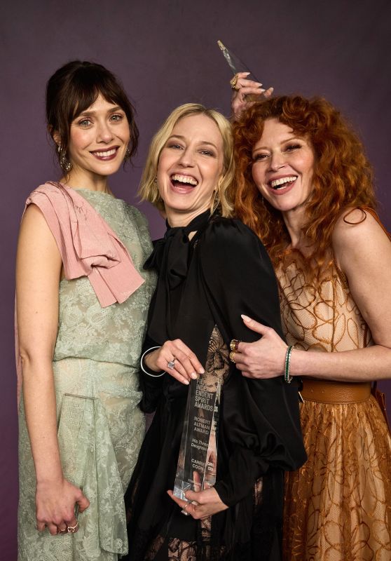 Elizabeth Olsen, Carrie Coon, Natasha Lyonne at IMDb SpiritAwards 2025