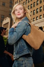 Elle Fanning in Coach