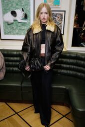 Ellie Bamber at Miu Miu Women s Tales Dinner - 02 13 2025