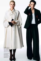 Emma Corrin and Cate Blanchett Grace UK Vogue March 2025