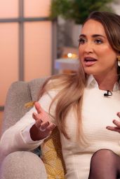 Georgia Harrison on Lorraine TV Show, London - 02.19.2025