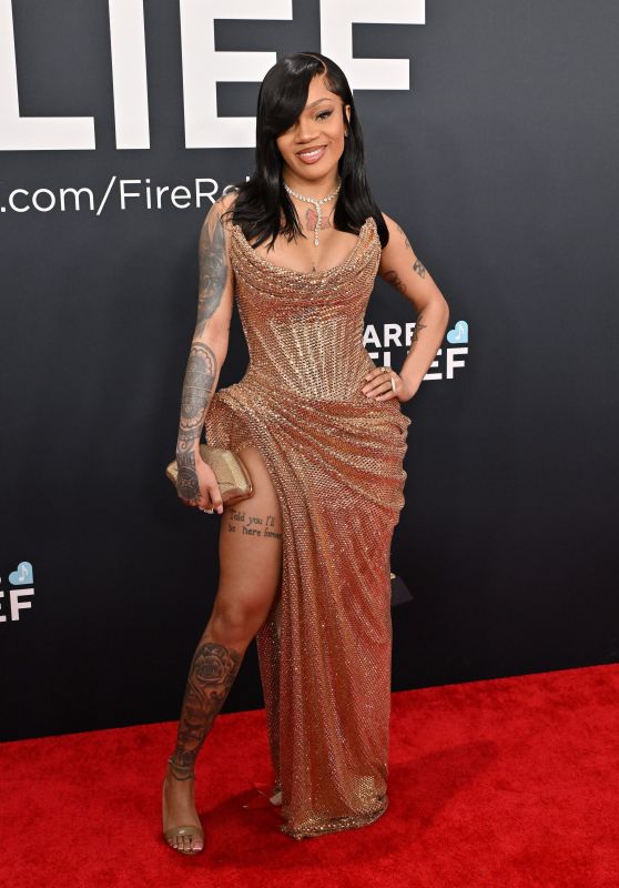 GloRilla at 67th Annual Grammy Awards Red Carpet