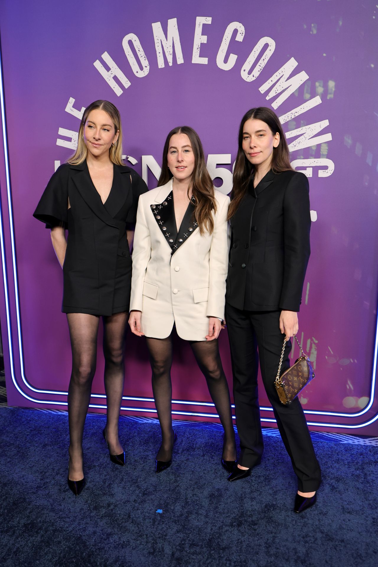 Haim Sisters at SNL50: The Homecoming Concert - 02.14.2025 • CelebMafia