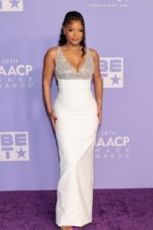 Halle Bailey at 56th NAACP Image Awards