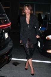 Halle Berry’s Sheer Dress Steals NYC Date Night