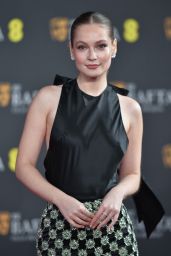 Hannah Dodd at the 78th British Academy Film Awards
