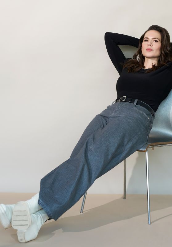 Hayley Atwell Featured in The Guardian Saturday - February 2025