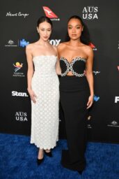 Hollywood Elegance: Alycia Debnam-Carey Aisha Dee at G’Day USA