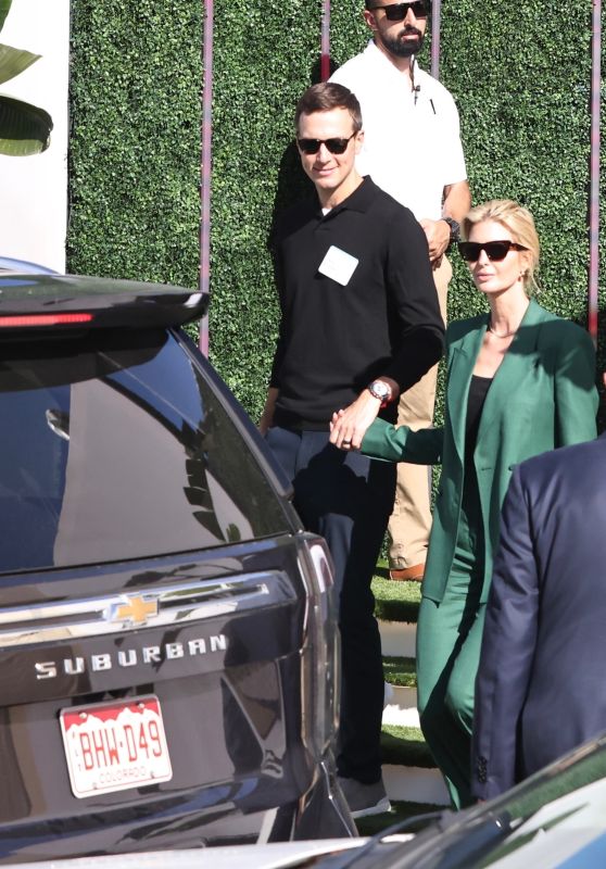 Ivanka Trump and Jared Kushner Attend JP Morgan Event in Miami 02.06.2025