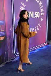 Jenna Ortega Stuns in All-Versace at SNL50 Concert
