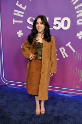 Jenna Ortega Stuns in All-Versace at SNL50 Concert