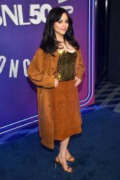 Jenna Ortega Stuns in All-Versace at SNL50 Concert
